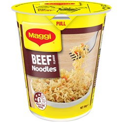 Maggi Beef Noodles 58g Cup Pack Of 6 