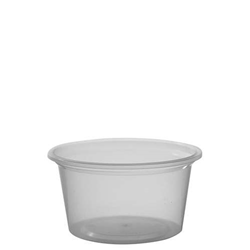 Container Round Clear PP 100ml Ctn 1000