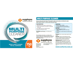 Suppleyes Label Multipurpose Cleaner