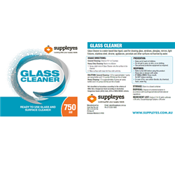 Suppleyes Label  Glass Cleaner 5 Litre