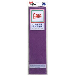 Alpen Gala Crepe Paper 240 x 50cm Purple Pack Of 12 