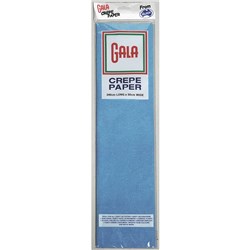 Alpen Gala Crepe Paper 240 x 50cm Sky Blue Pack Of 12 
