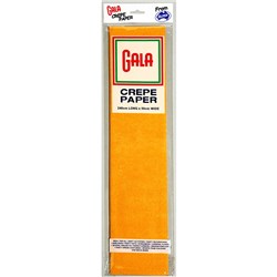 Alpen Gala Crepe Paper 240 x 50cm Honey Pack Of 12 