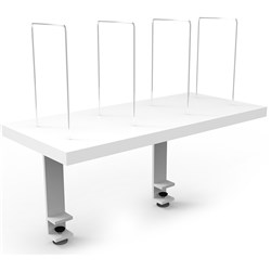 Rapidline Clamp Mount Shelf And Dividers 600W x 270D  x 475mmH White and White