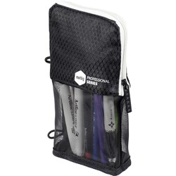 Marbig Pro Stand and Store  Pencil Pouch  Black/Grey
