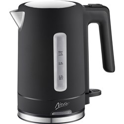Nero Select Kettle 1 Litre Stainless Steel Black 