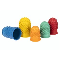 Rexel Thimblettes Assorted Sizes And Colours Pack of 15 