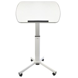 Visionchart Lectern/Desk Height Adjustable 650W x 400D x 750-1120mmH White