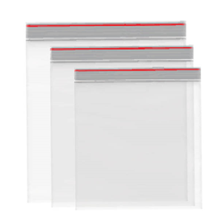 MARBIG RESEALABLE POLYBAG 205x125mm Clear 