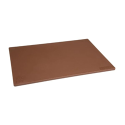 Hygiplas Low Density Chopping Board 450x300x10mm - Brown