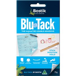 Bostik Blu-Tack 75gm Blue Compact Pack  