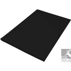 Elk Tissue Paper 500 x 750mm 17gsm Black 500 Sheets Ream