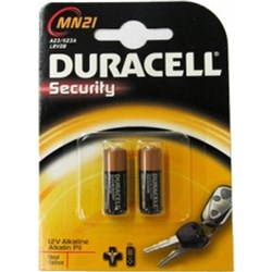 Duracell Coppertop Alkaline Battery A23/MN21 Pack Of 2