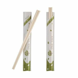 Envirochoice Chopstick Wooden Wrapped 100 Ctn3000