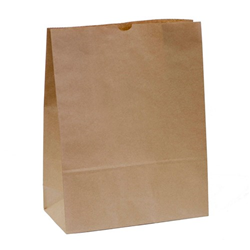 Brown Paper Bag Self Opening Flat Bottom No 20 250Ctn